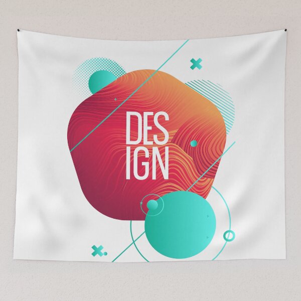 Item preview, Graphic design, geometric shapes, artistic designed and sold by Gritasarim.