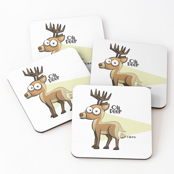 Item preview, Deer in the Headlights designed and sold by PurrfectPixels.