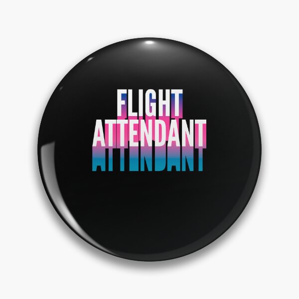 Item preview, Flight attendant With Long Gradient Shadow designed and sold by SVPOD.