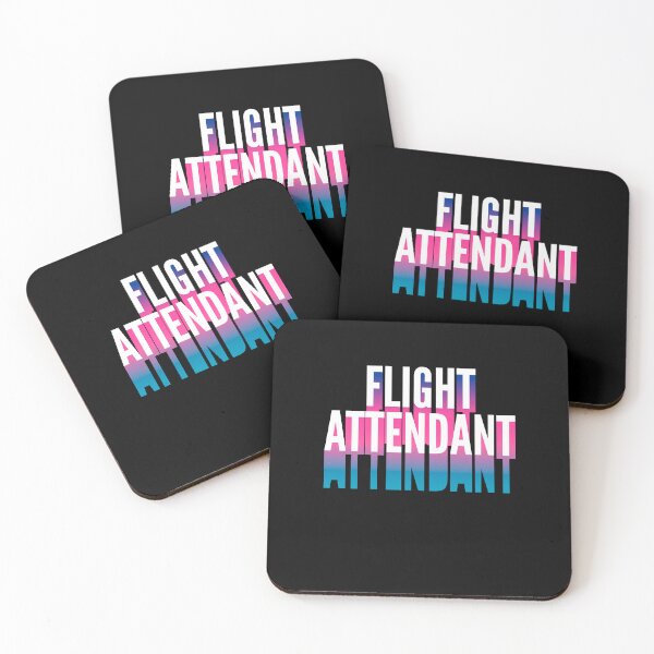 Item preview, Flight attendant With Long Gradient Shadow designed and sold by SVPOD.