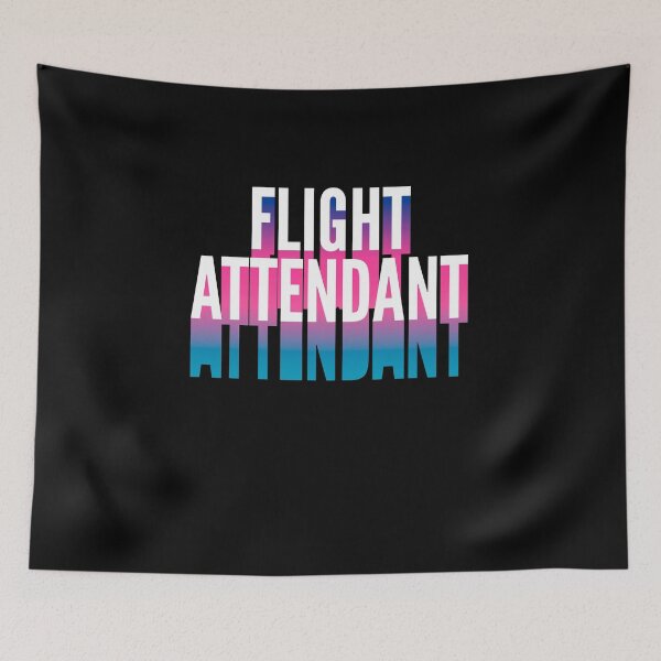 Item preview, Flight attendant With Long Gradient Shadow designed and sold by SVPOD.