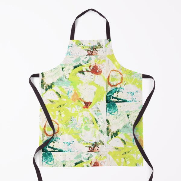 Item preview, Green Red Orange Blue Abstract Painting designed and sold by Grey Robinson.