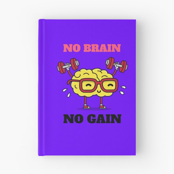 Item preview, No brain no gain !!! designed and sold by Tchakou.