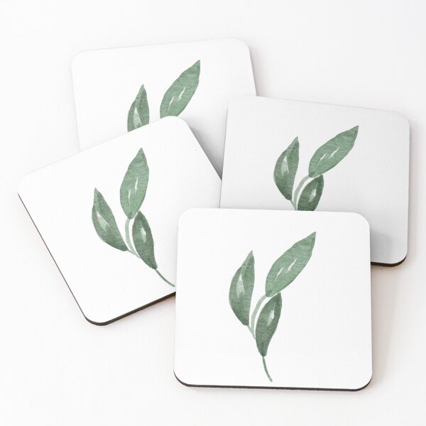 Item preview, Cute Sage Green Plant Set For Plan designed and sold by JustBeCoooool.