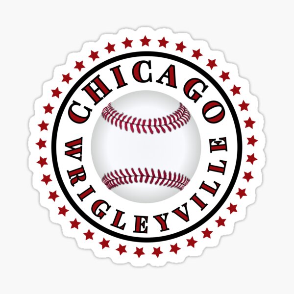 Chicago Flag Script Sticker – Wrigleyville Sports