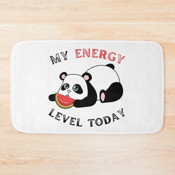 Item preview, Cute Panda with Low Energy Levels designed and sold by CreativNode.