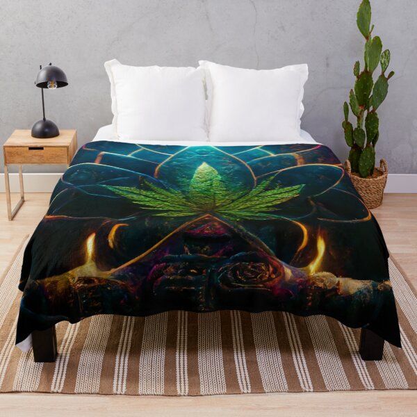 Item preview, Sacred Cannabis Lotus designed and sold by SoulShaman.