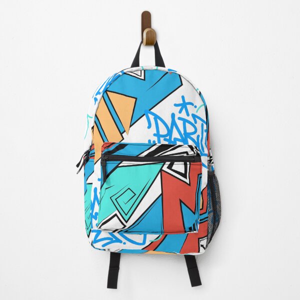 Item preview, Graffiti color backpack 3 designed and sold by DigitalArt BoutiqueRS.