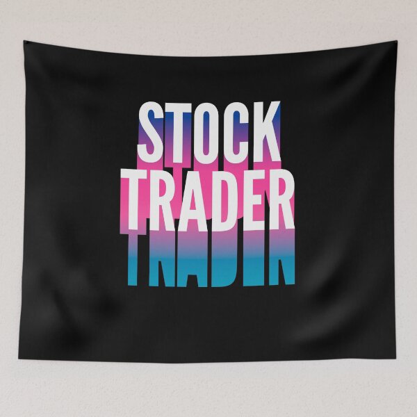 Item preview, Stock trader With Long Gradient Shadow designed and sold by SVPOD.