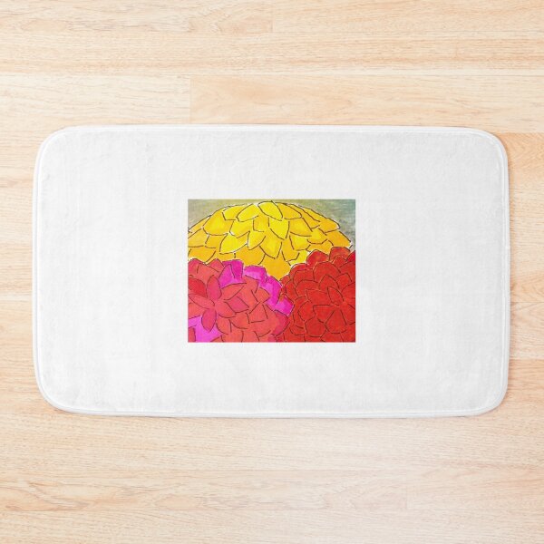 Item preview, Merry Marigolds - Pen and Ink with Watercolor Brush Pens designed and sold by phylliswalter.