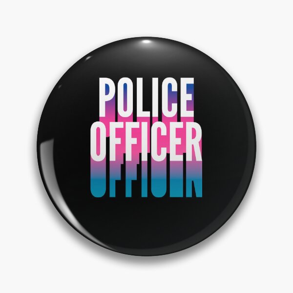 Item preview, Police Officer With Long Gradient Shadow designed and sold by SVPOD.