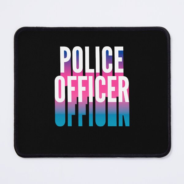 Item preview, Police Officer With Long Gradient Shadow designed and sold by SVPOD.
