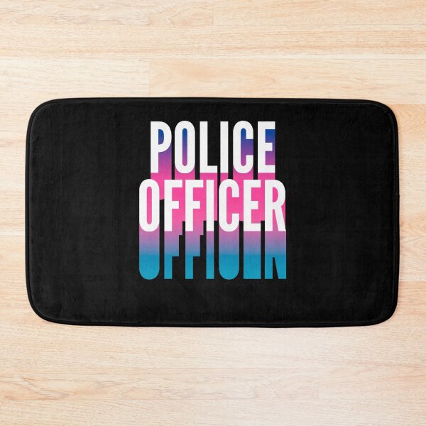 Item preview, Police Officer With Long Gradient Shadow designed and sold by SVPOD.