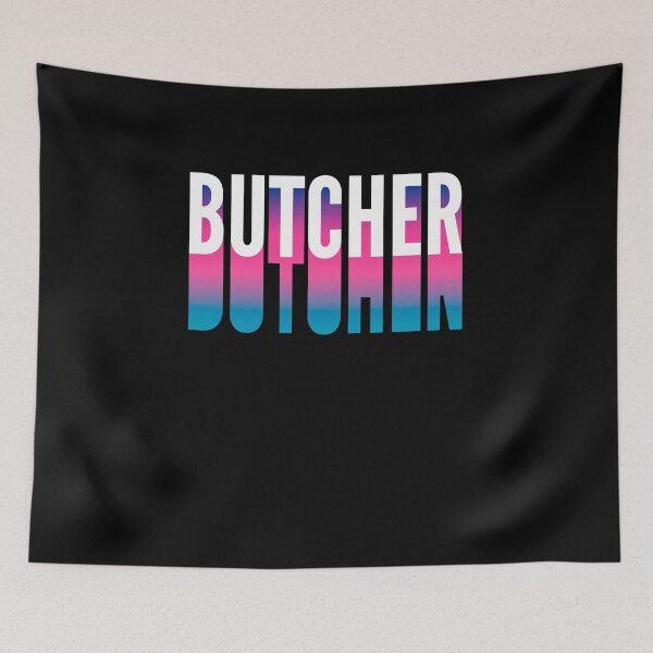 Item preview, Butcher With Long Gradient Shadow designed and sold by SVPOD.