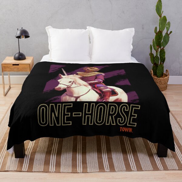 Item preview, HORSEMEN T-SHIRTS: ONE-HORSE town. designed and sold by Rodayna Elnaggar.
