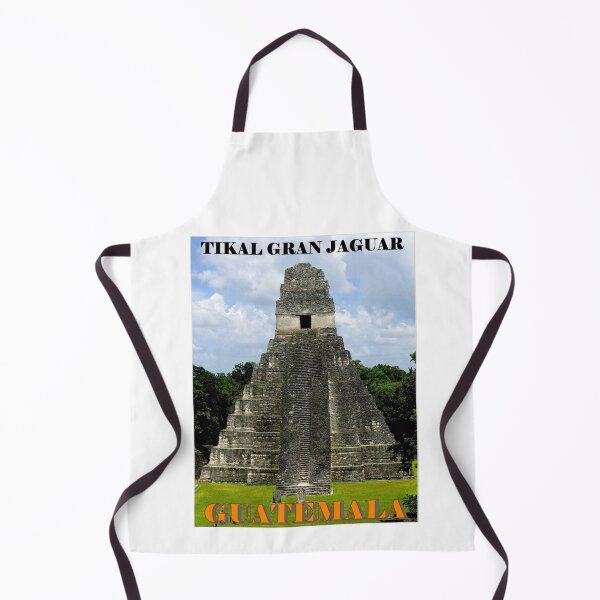 Item preview, GUATEMALA : Tikal Gran Jaguar Temple Tourism Advertising print designed and sold by posterbobs.