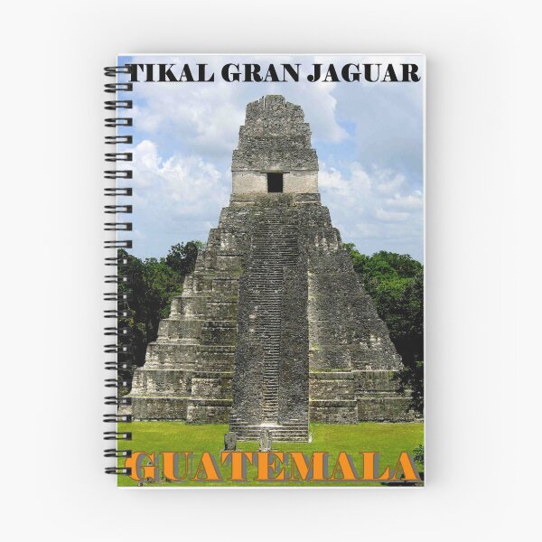 Item preview, GUATEMALA : Tikal Gran Jaguar Temple Tourism Advertising print designed and sold by posterbobs.
