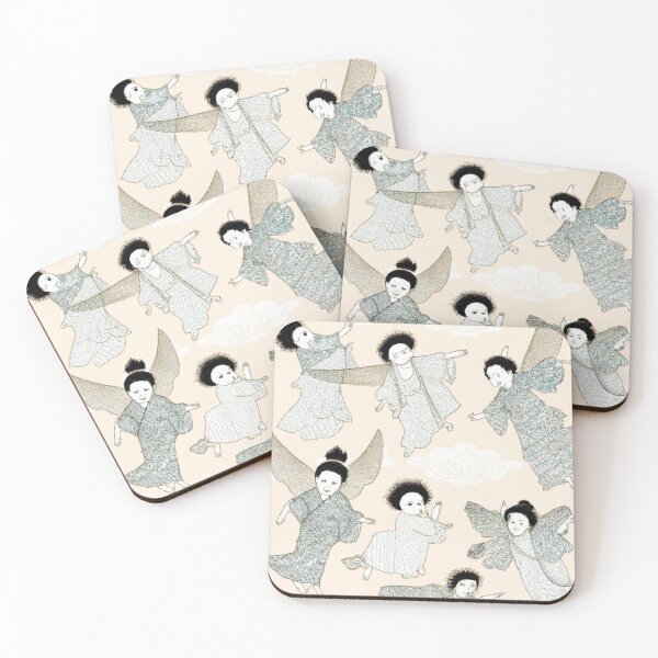 Item preview, Vintage Baby Angels Sketch v2 - Generado por IA designed and sold by Roboutique.