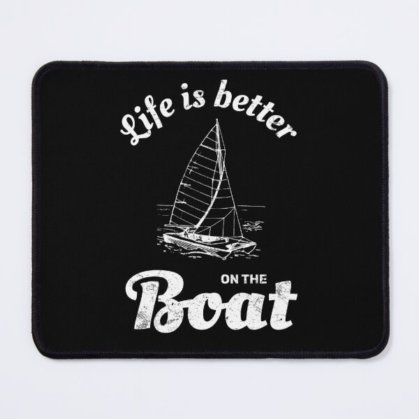 Item preview, Life is better on the boat yacht travel designed and sold by absolutdesign.