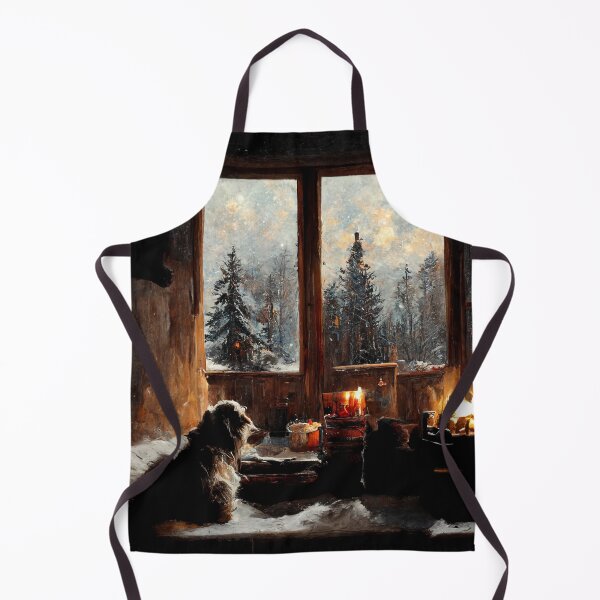 Item preview, Cozy Cabin with Dog designed and sold by Mental Synthetics.