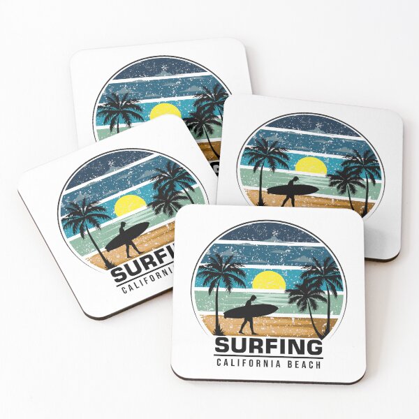 Item preview, Vintage Surfing California Beach designed and sold by virillanissa.