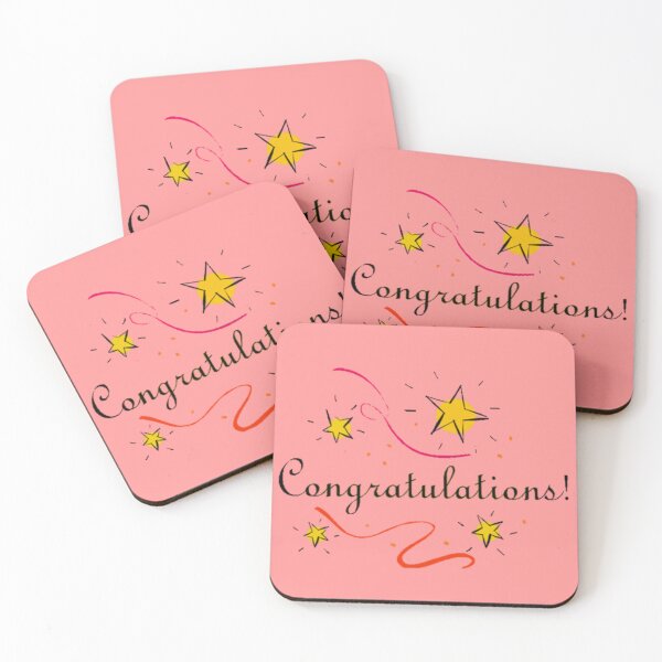 Item preview, Congratulations, congratulations, joy, happy,red ribbon, stars, sun, designed and sold by AlA2 3MER.
