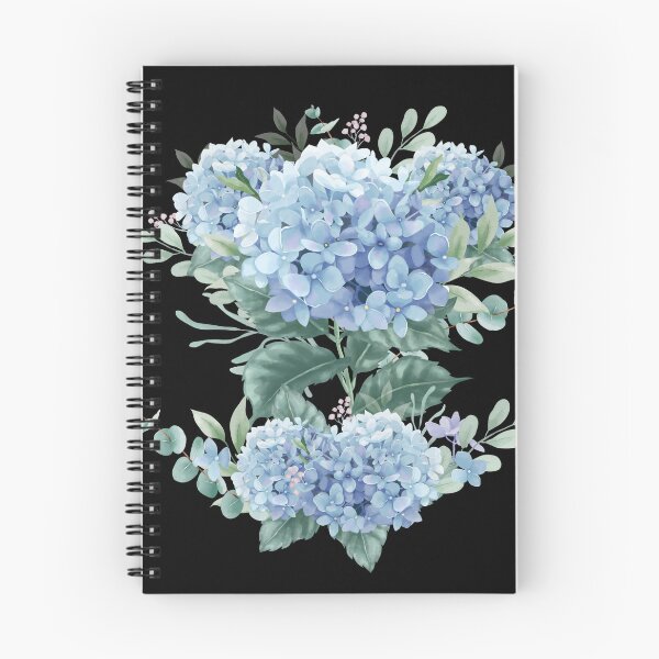Item preview, Mophead Hydrangea: Leafy Blue and Cute designed and sold by CuteMaster.