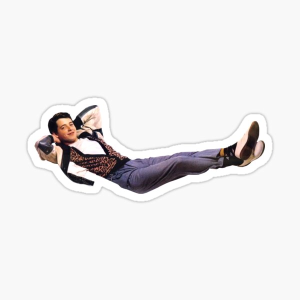 Ferris Bueller's Day Off - Leisure Rules Sticker Sticker