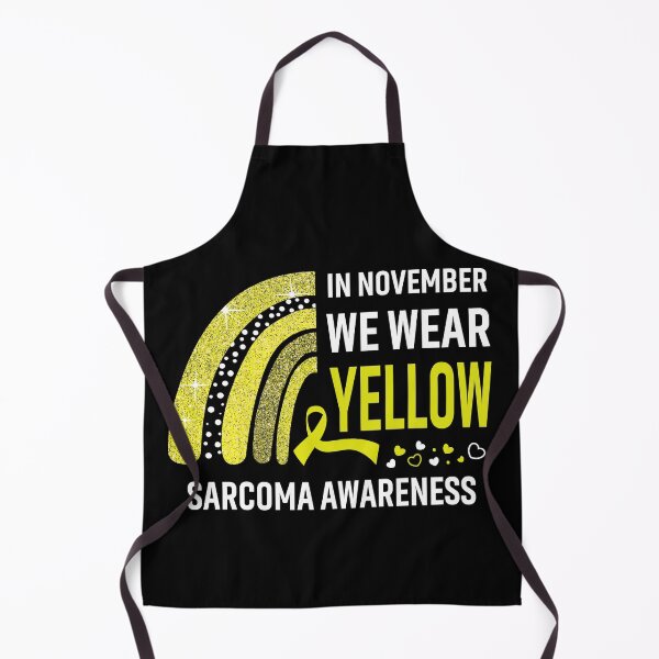 Item preview, In November We Wear Yellow Sarcoma Awareness designed and sold by Gillosina.