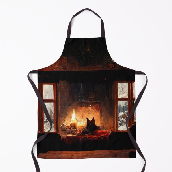 Item preview, Cozy Cabin with Dog designed and sold by Mental Synthetics.