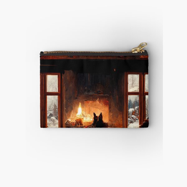 Item preview, Cozy Cabin with Dog designed and sold by Mental Synthetics.