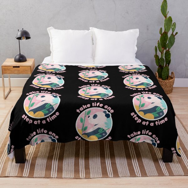 Item preview, Zen Panda Saya Take Life One Step At A Time designed and sold by CreativNode.