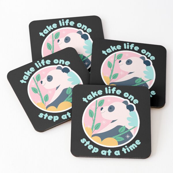 Item preview, Zen Panda Saya Take Life One Step At A Time designed and sold by CreativNode.