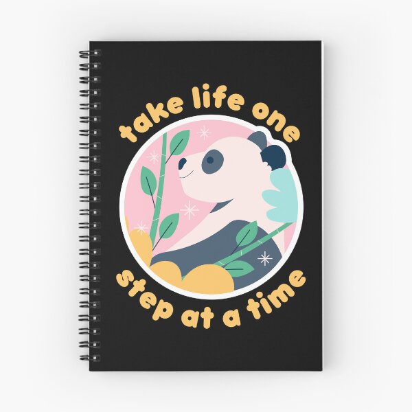 Item preview, Zen Panda Saya Take Life One Step At A Time designed and sold by CreativNode.