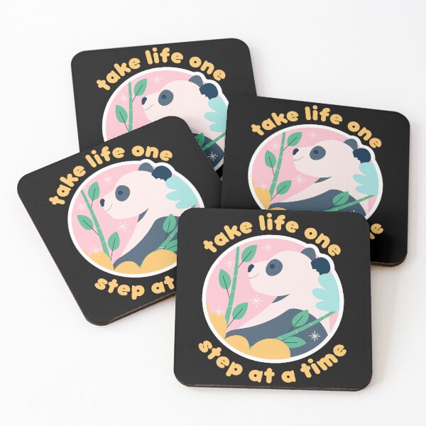 Item preview, Zen Panda Saya Take Life One Step At A Time designed and sold by CreativNode.