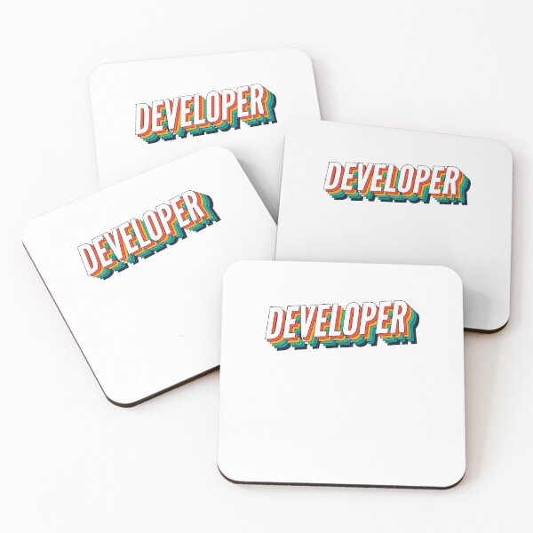 Item preview, Developer Retro Vintage Label For The Best Developer  designed and sold by SVPOD.