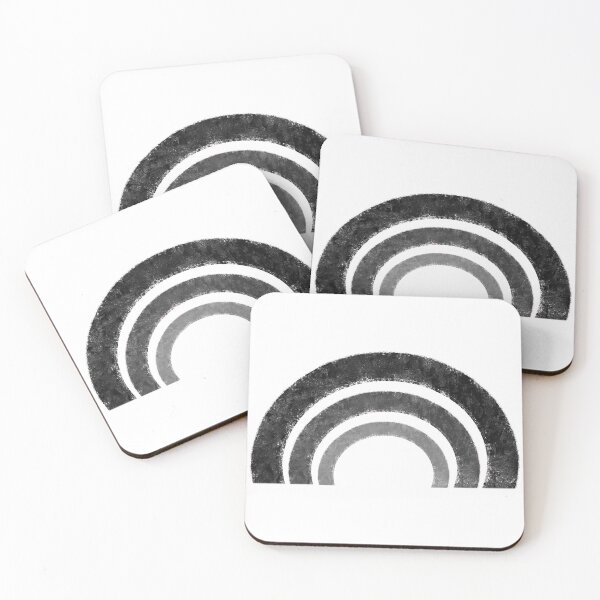 Item preview, black & white rainbow designed and sold by thatSunshineGrl.