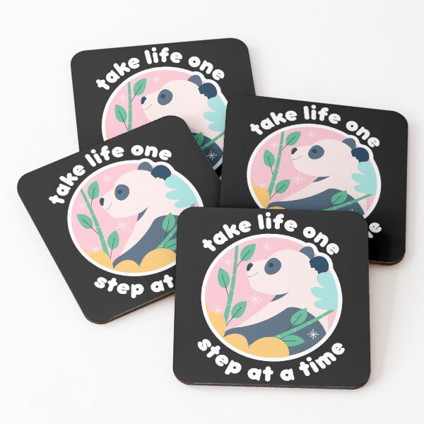 Item preview, Zen Panda Saya Take Life One Step At A Time designed and sold by CreativNode.