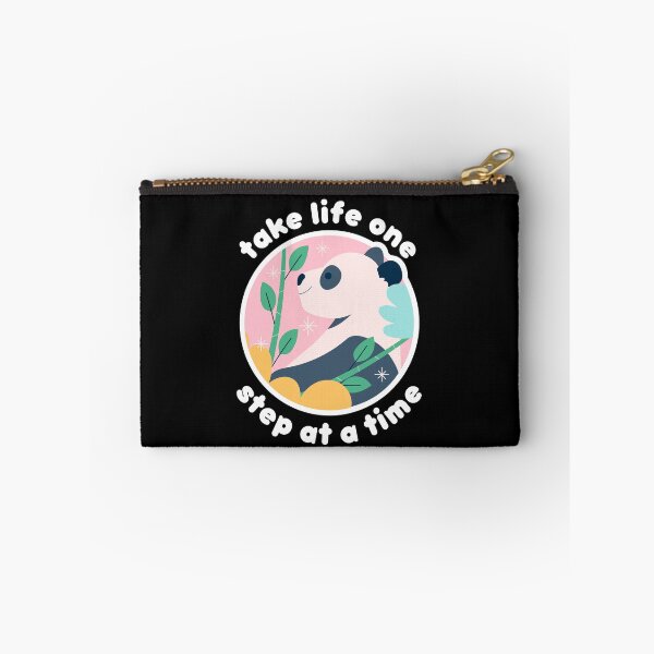 Item preview, Zen Panda Saya Take Life One Step At A Time designed and sold by CreativNode.