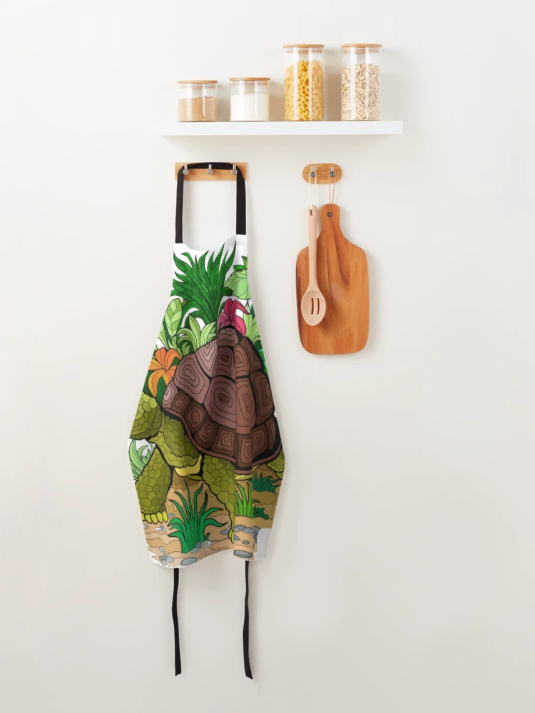 Thumbnail 4 of 6, Apron, Turtle Tee designed and sold by RandaMay.