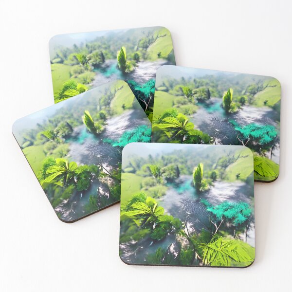 Item preview, Rainforest river designed and sold by AbstractlyArt.