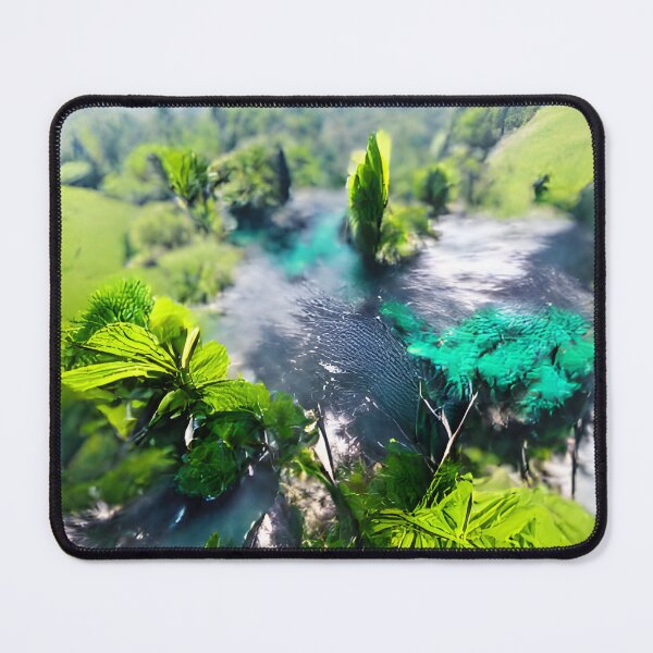 Item preview, Rainforest river designed and sold by AbstractlyArt.
