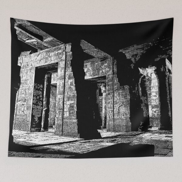 Item preview, Ancient Egyptian Temple designed and sold by emhoteb.