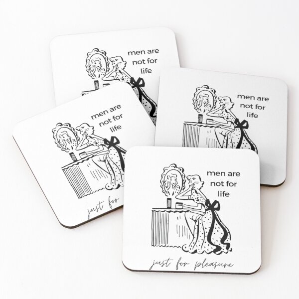 Item preview, Humor Men Are Not For Life Just For Pleasure | Light Background designed and sold by embaarc.