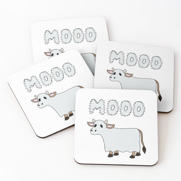 Item preview, Halloween Sheet Ghost Cow MOOO designed and sold by limitLIS.