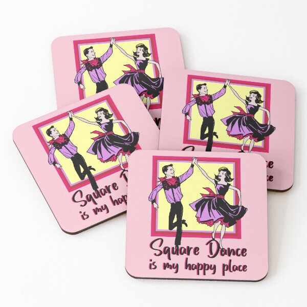 Item preview, Square Dance is my happy place designed and sold by sandpiperstudio.