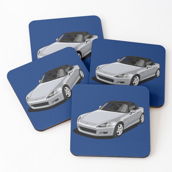 Item preview, S 2000 silver (Original) Japan iconic car youngtimer designed and sold by SketchNinja.