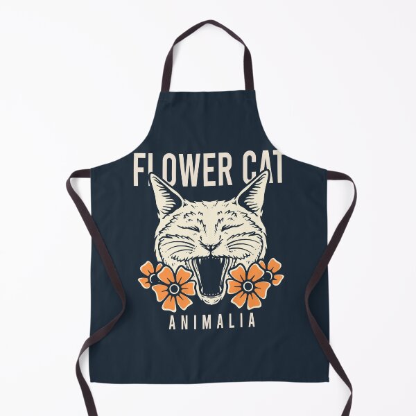 Item preview, Flower Cat Animalia Illustration designed and sold by rukurustudio.