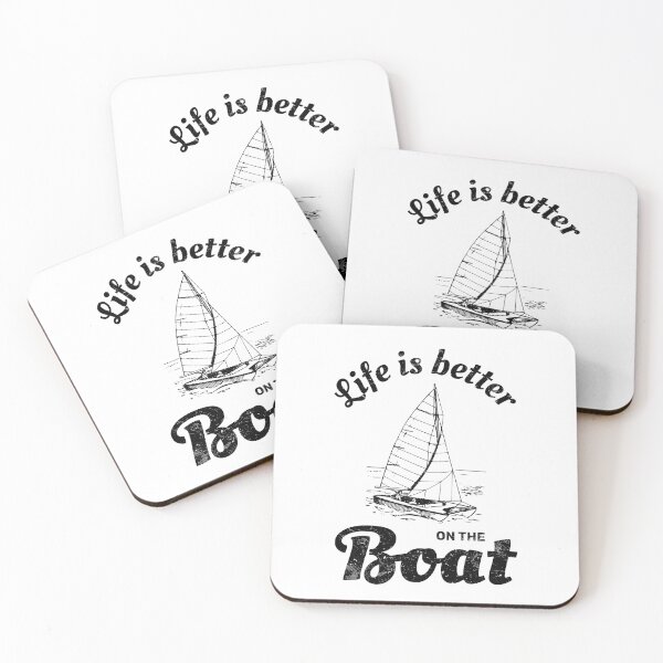 Item preview, Life is better on the boat designed and sold by absolutdesign.