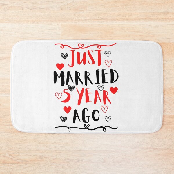 Item preview, just married 5 years ago designed and sold by InsaneCorner.